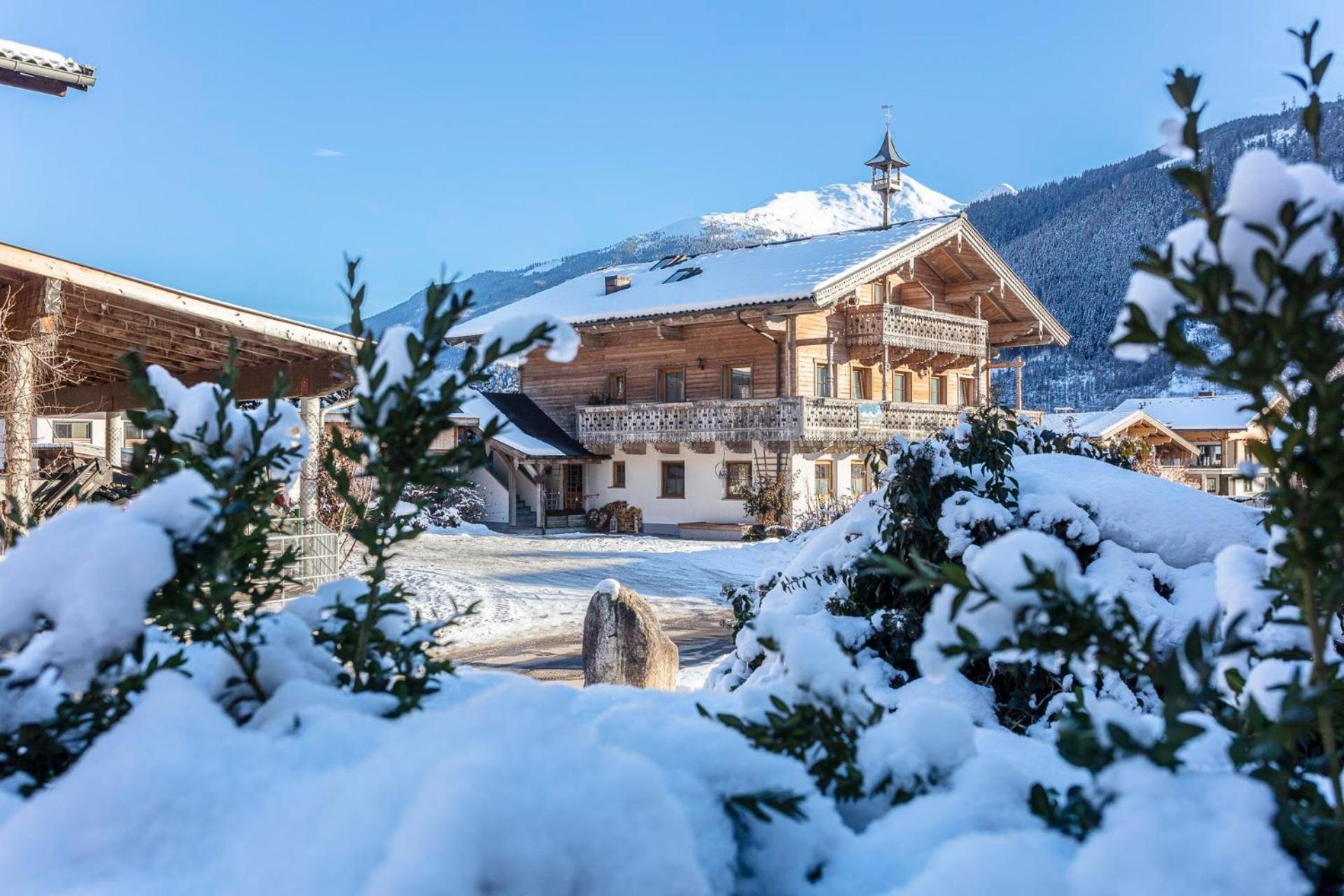 Ferienwohnungen Am Biobauernhof Lahner Bramberg am Wildkogel Dış mekan fotoğraf